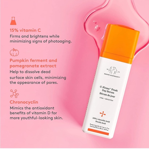 Drunk Elephant C-Firma Fresh Day Serum full size, New in Box - Picture 2 of 2